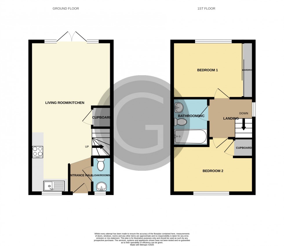 Floorplan for Bexhill on Sea, East Sussex