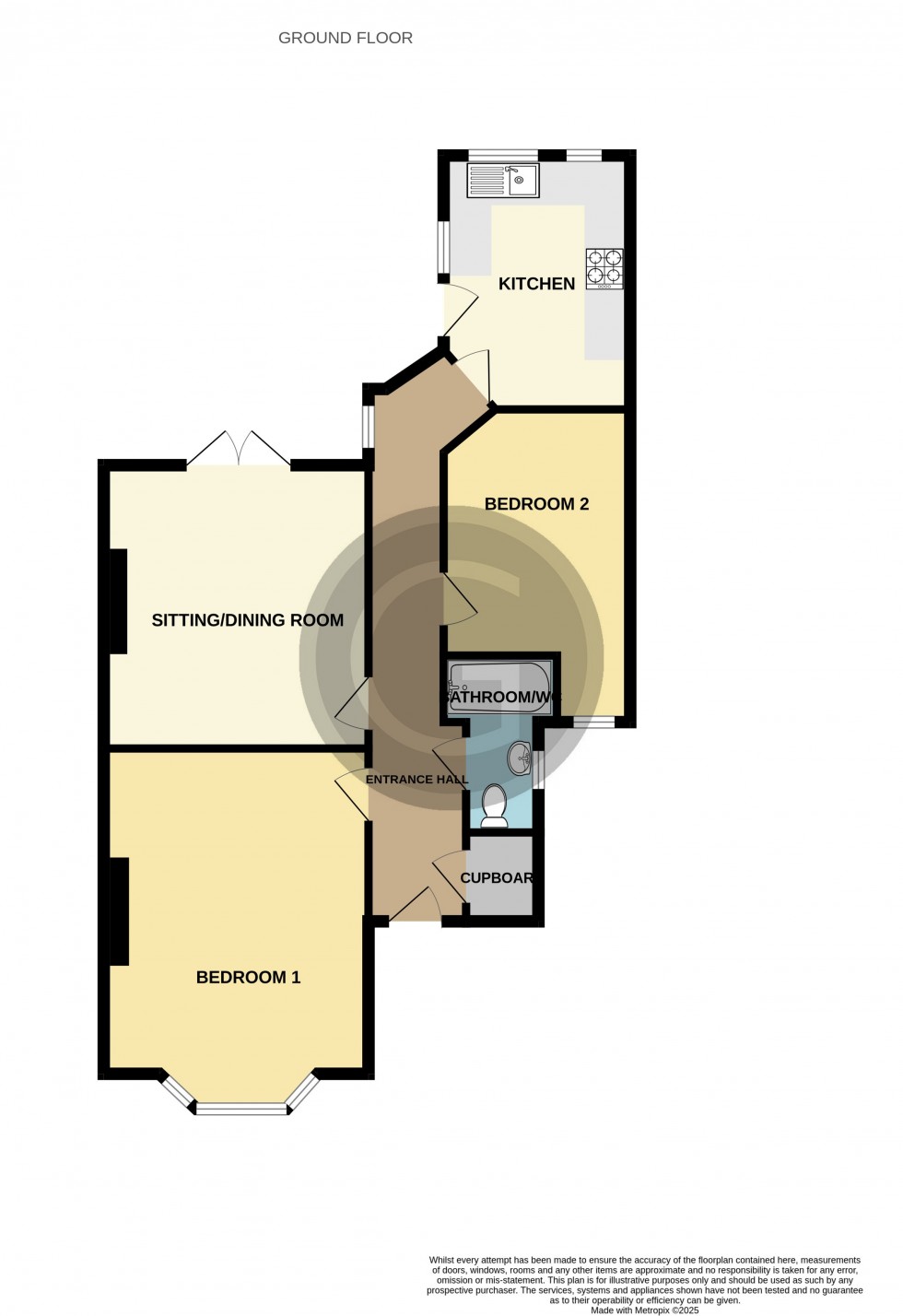 Floorplan for Linden Road, Bexhill on Sea, East Sussex