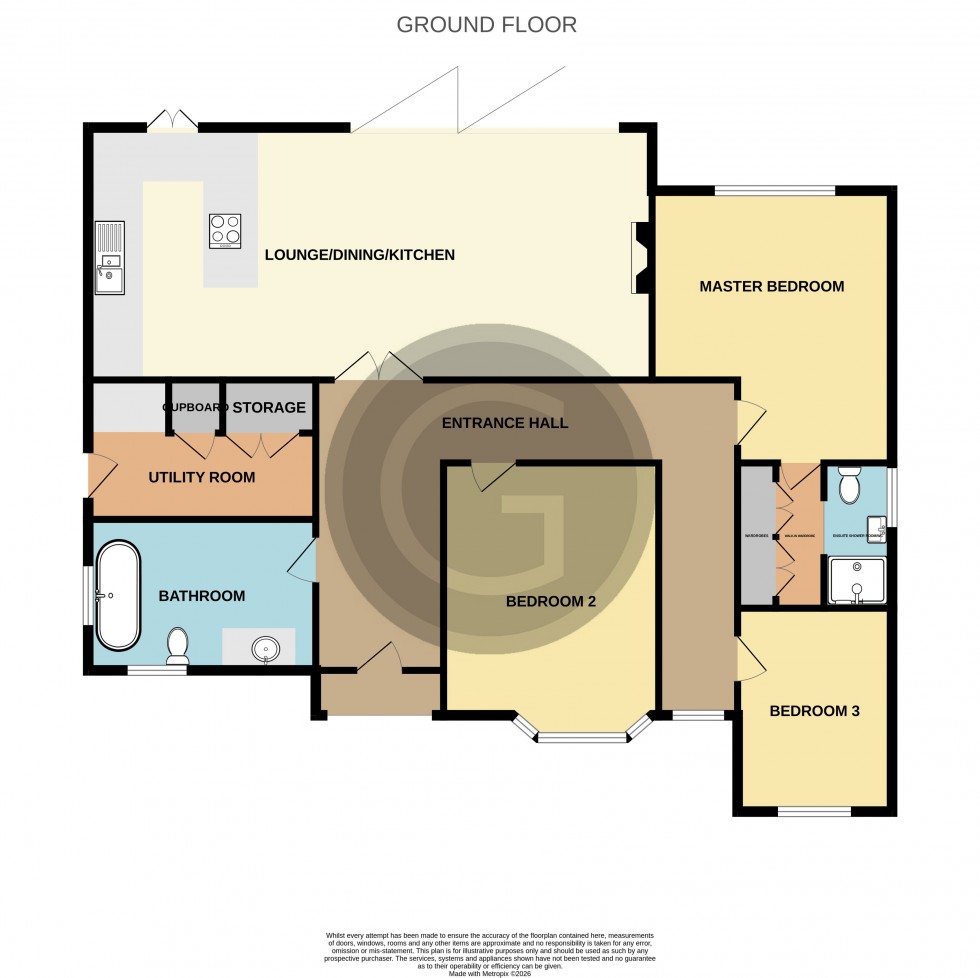 Floorplan for Eden Drive, Bexhill on Sea, East Sussex
