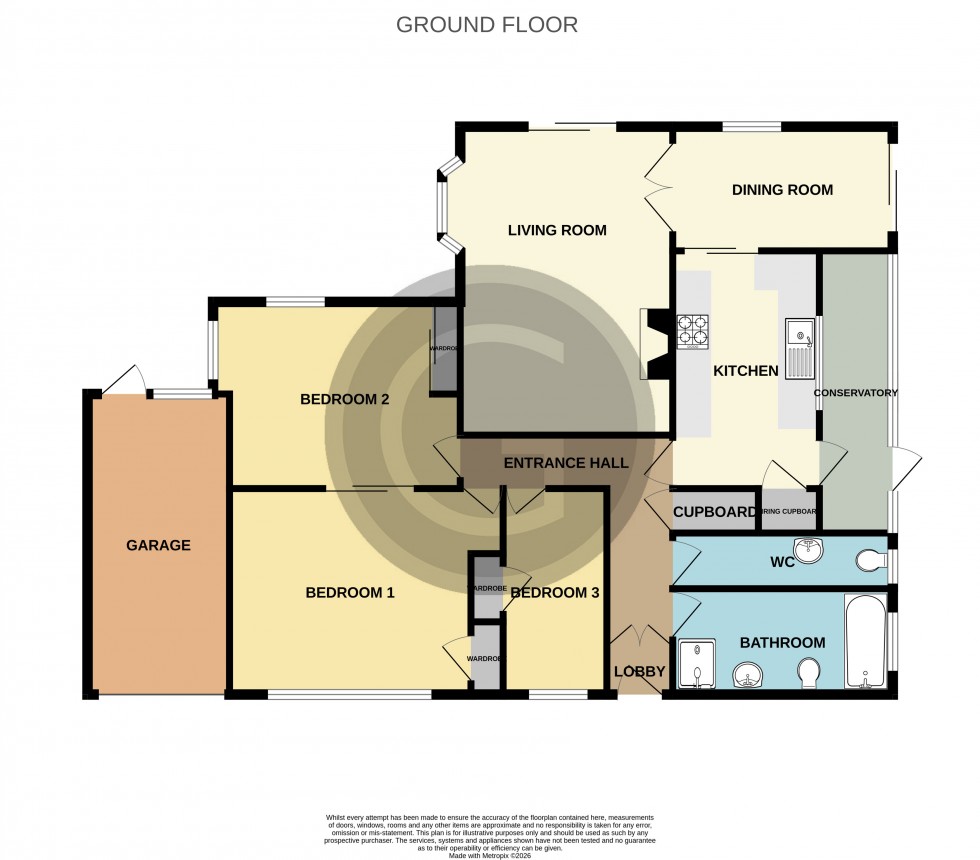 Floorplan for Laburnum Gardens, Bexhill-on-Sea, East Sussex