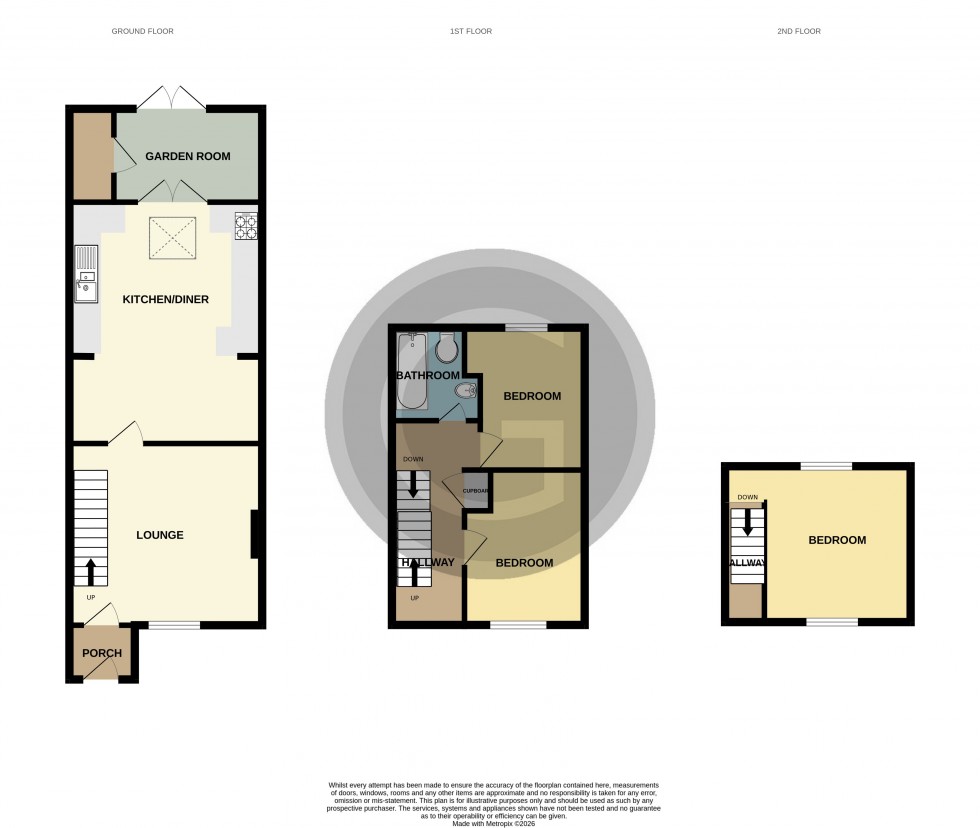 Floorplan for Westfield, Hastings, East Sussex