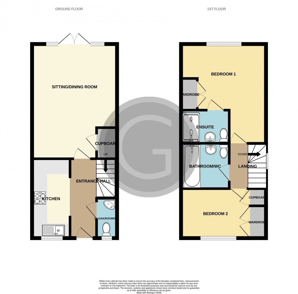 Floorplan for Levett Gardens, St Leonards on Sea, East Sussex