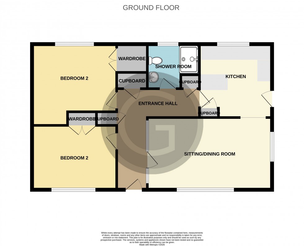 Floorplan for Whitehouse Avenue, Bexhill on Sea, East Sussex