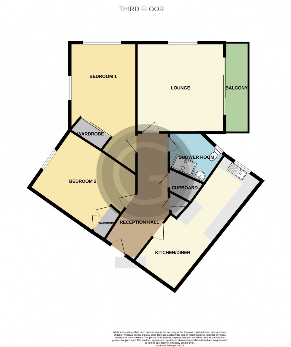 Floorplan for West Parade, Bexhill on Sea, East Sussex