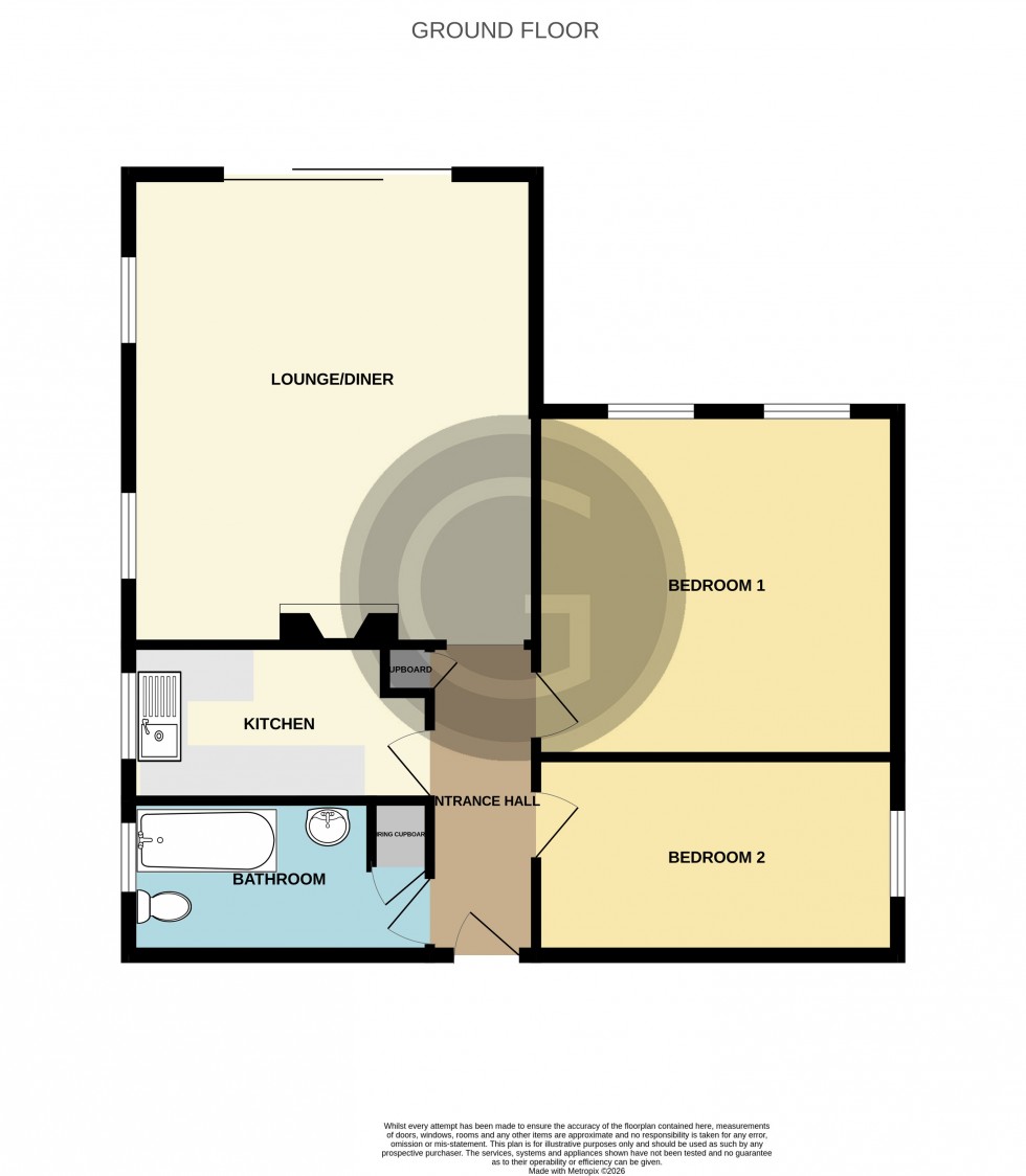 Floorplan for Buckhurst Road, Bexhill on Sea, East Sussex