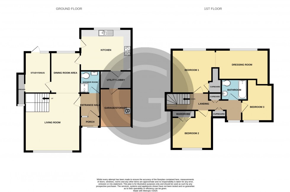 Floorplan for The Ridings, Bexhill on Sea, East Sussex