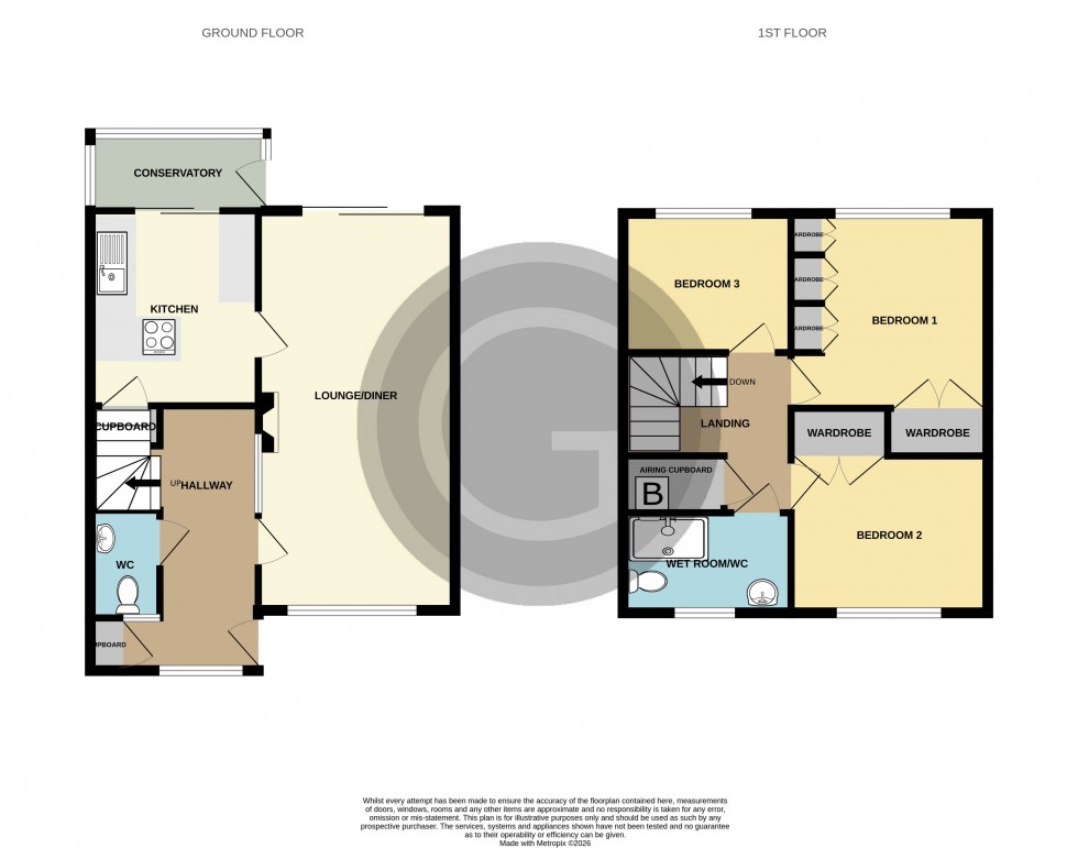 Floorplan for Paddock Close, Bexhill on Sea, East Sussex