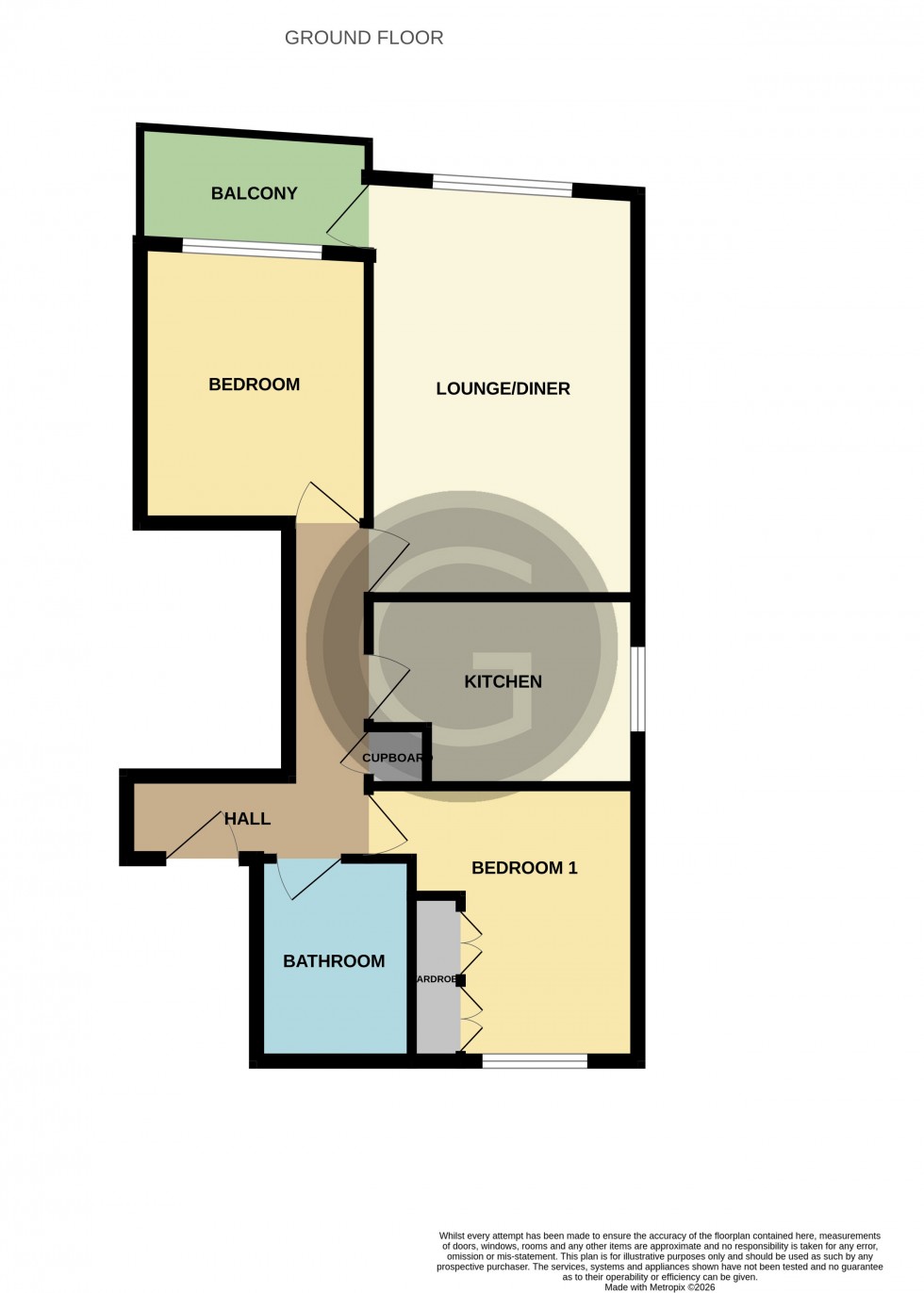 Floorplan for Cantelupe Road, Bexhill on Sea, East Sussex