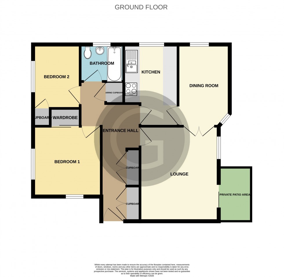 Floorplan for Mansell Close, Bexhill on Sea, East Sussex