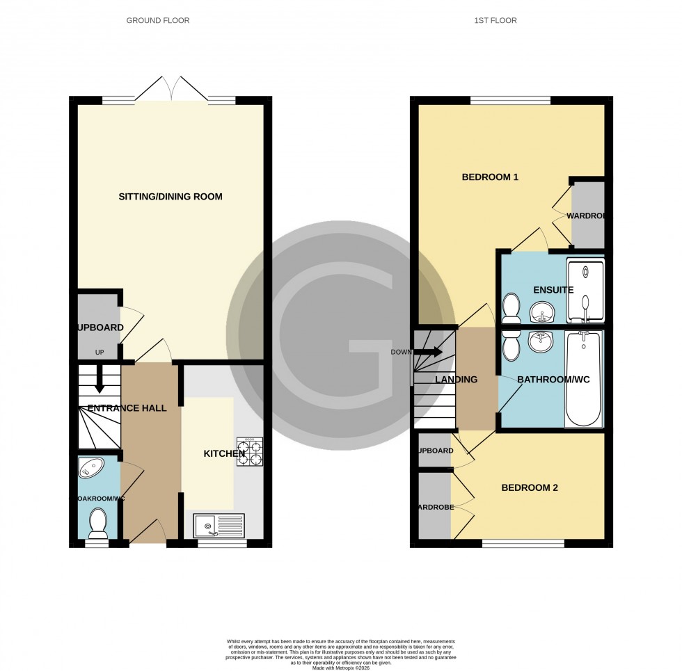 Floorplan for Levett Gardens, St Leonards on Sea, East Sussex