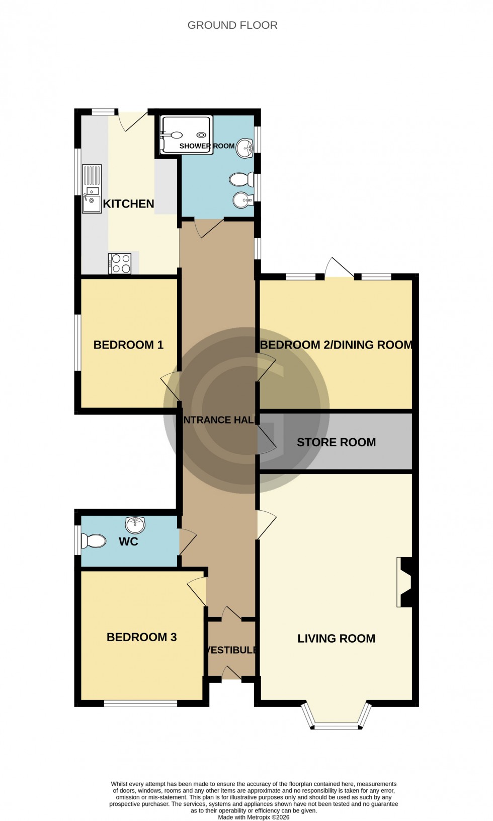 Floorplan for Dorset Road, Bexhill on Sea, East Sussex
