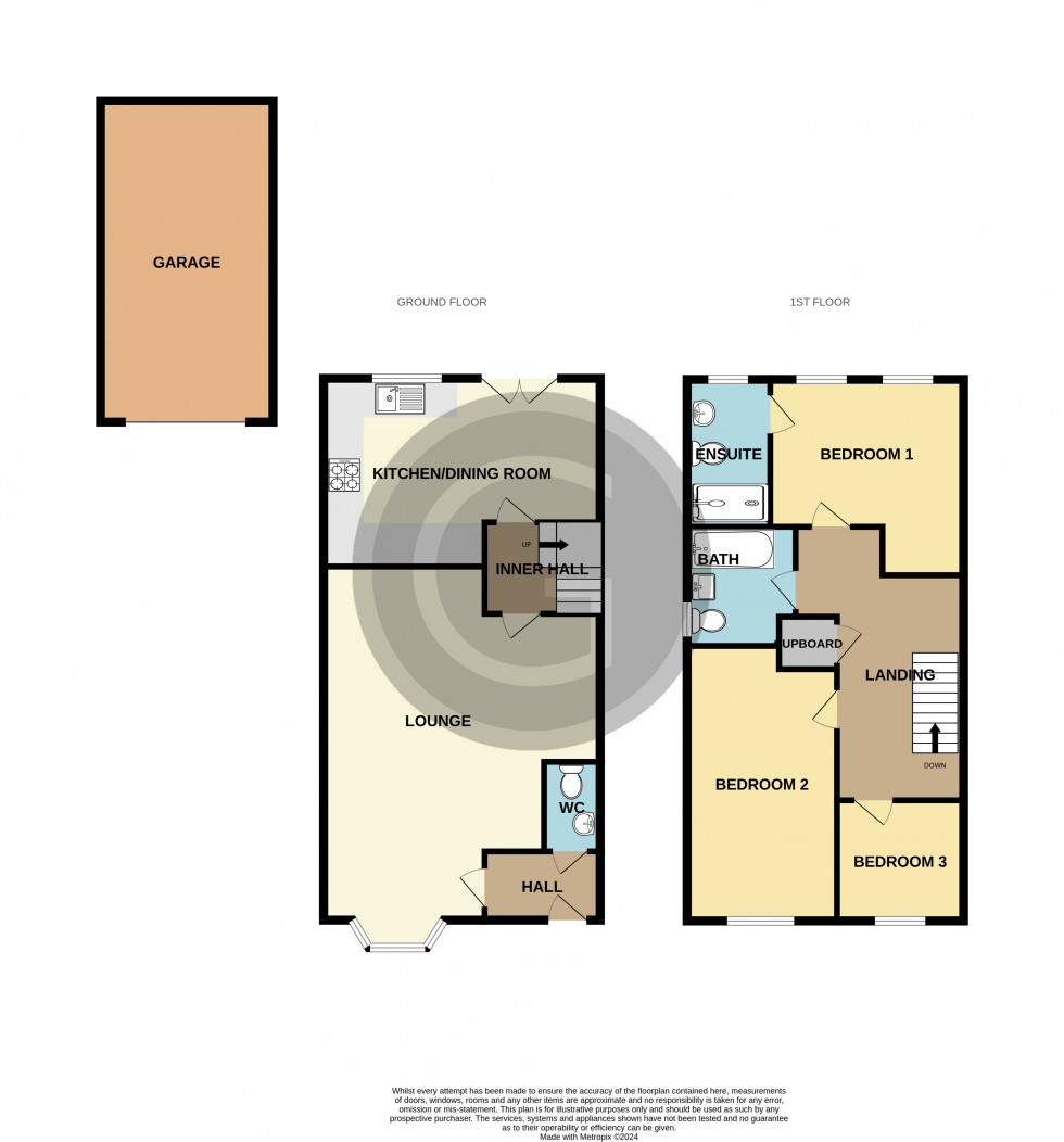 Floorplan for Pelton Close, Bexhill on Sea, East Sussex