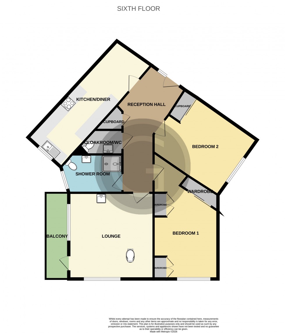 Floorplan for West Parade, Bexhill on Sea, East Sussex