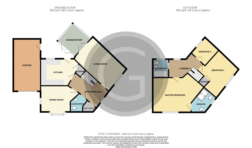 Floorplan for Galley Hill View, Bexhill on Sea, East Sussex