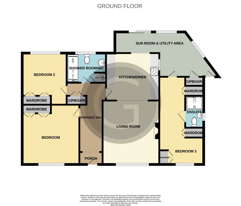 Floorplan for Haslam Crescent, Bexhill on Sea, East Sussex