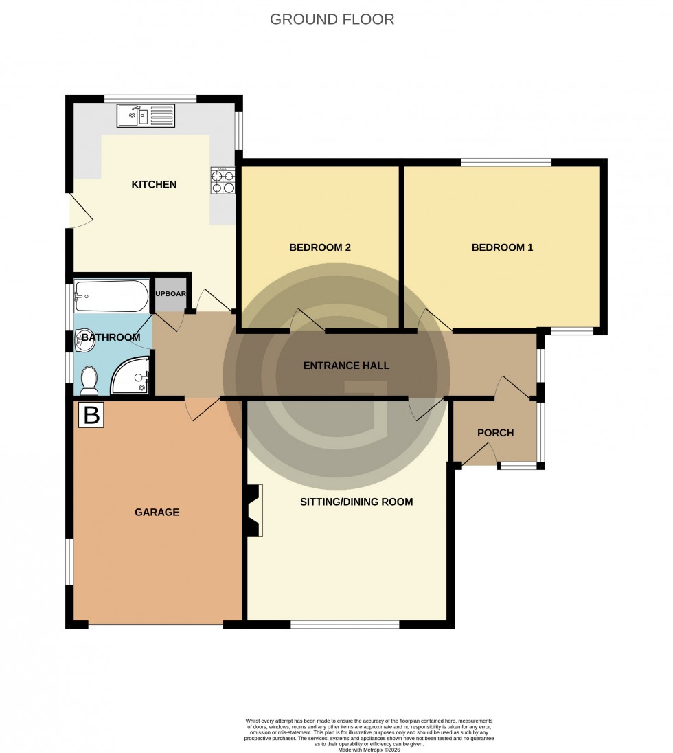Floorplan for Millham Close, Bexhill on Sea, East Sussex