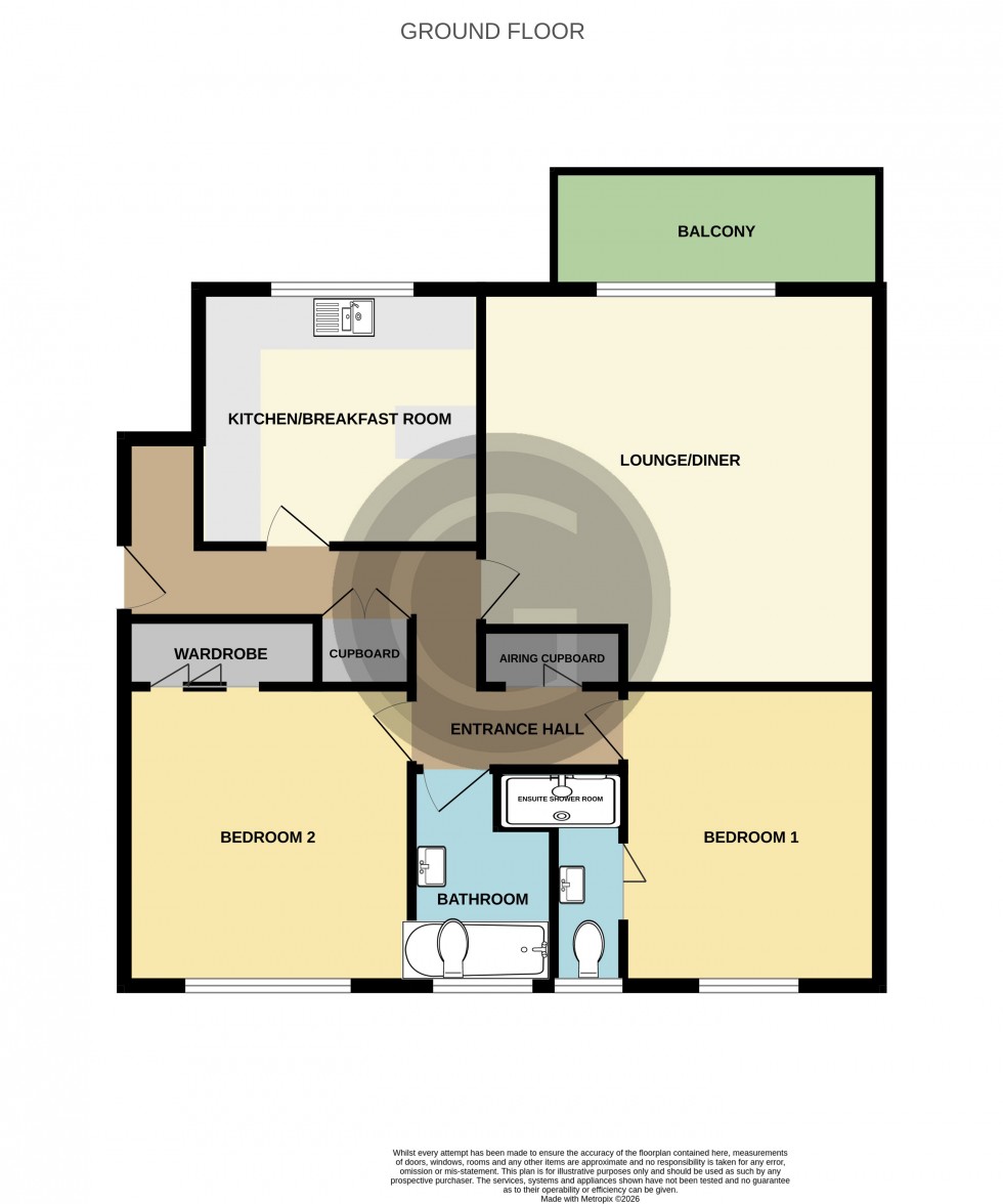 Floorplan for White Hill Drive, Bexhill on Sea, East Sussex