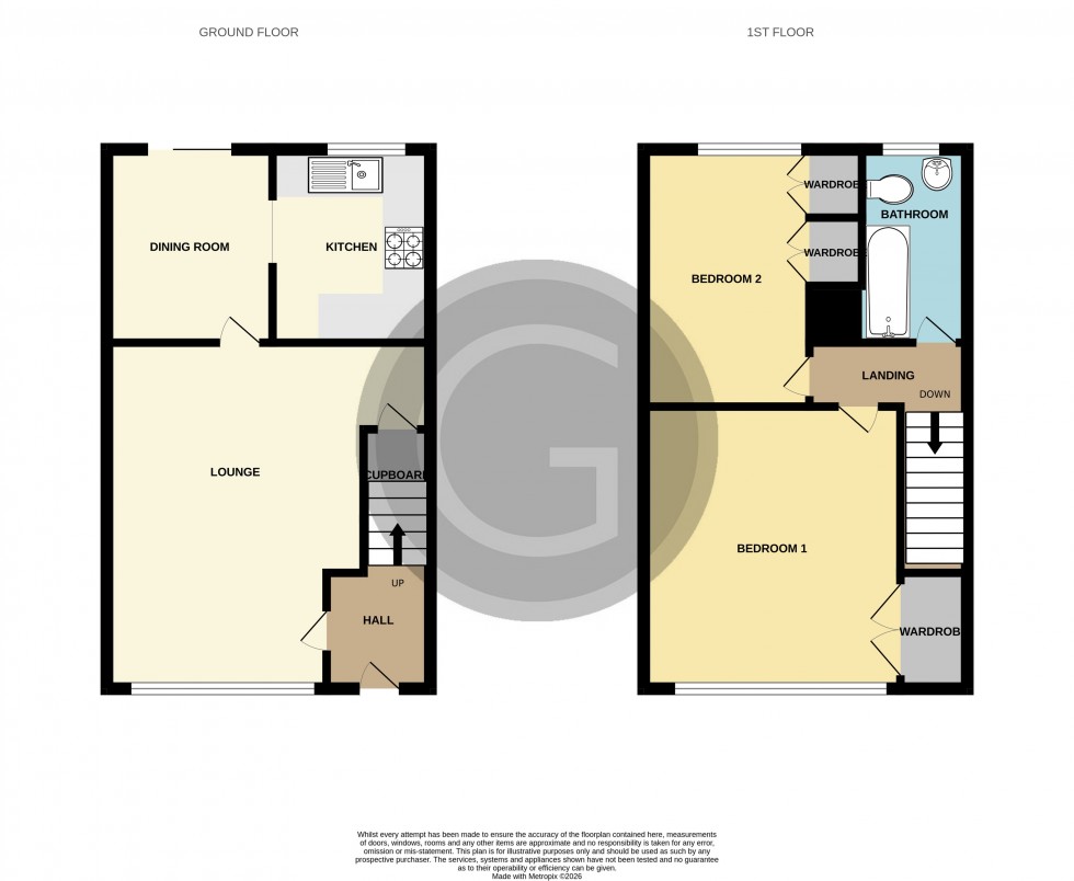 Floorplan for Gwyneth Grove, Bexhill on Sea, East Sussex