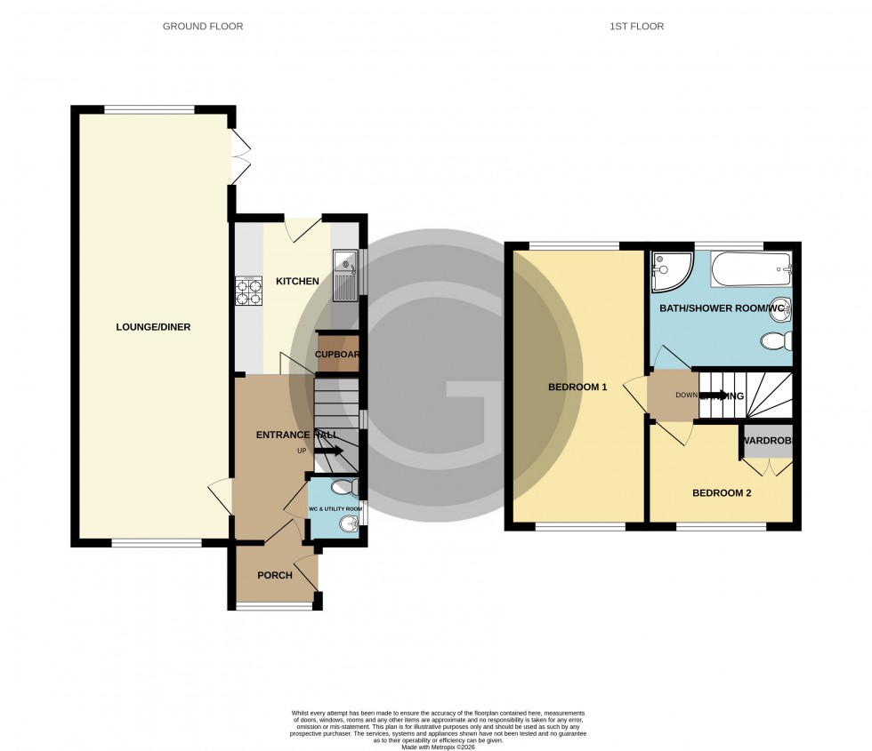 Floorplan for Buxton Drive, Bexhill on Sea, East Sussex