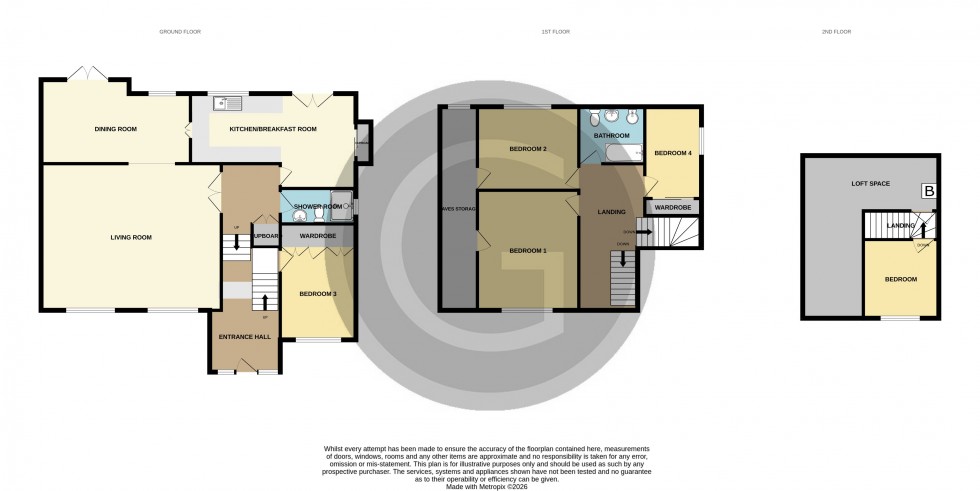 Floorplan for Gresham Way, St Leonards on Sea, East Sussex