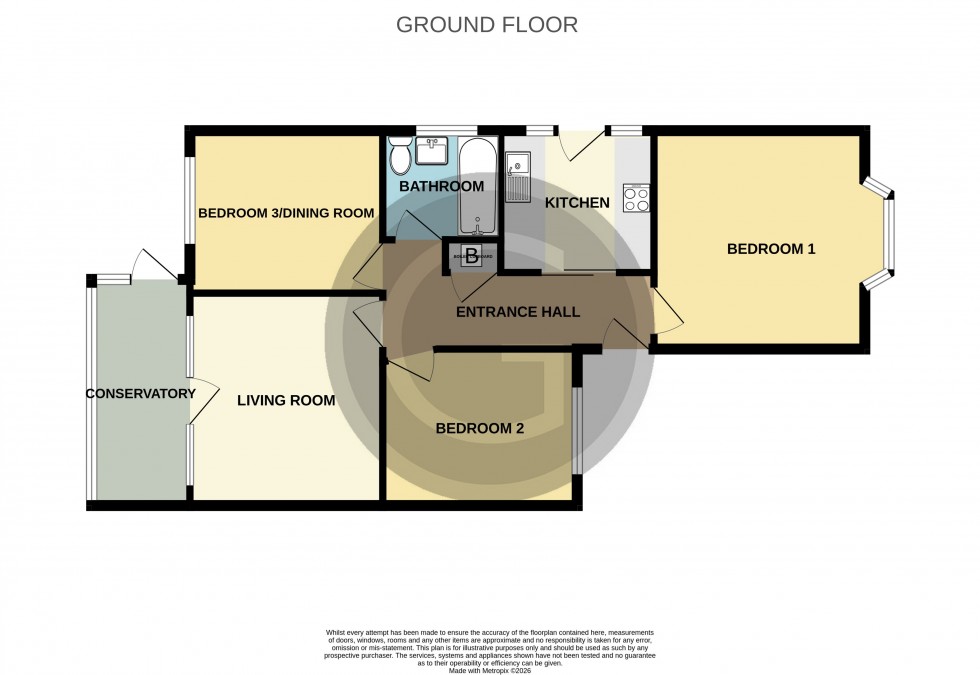 Floorplan for Grangecourt Drive, Bexhill on Sea, East Sussex
