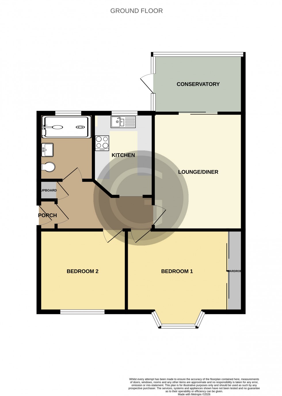 Floorplan for St James Crescent, Bexhill on Sea, East Sussex