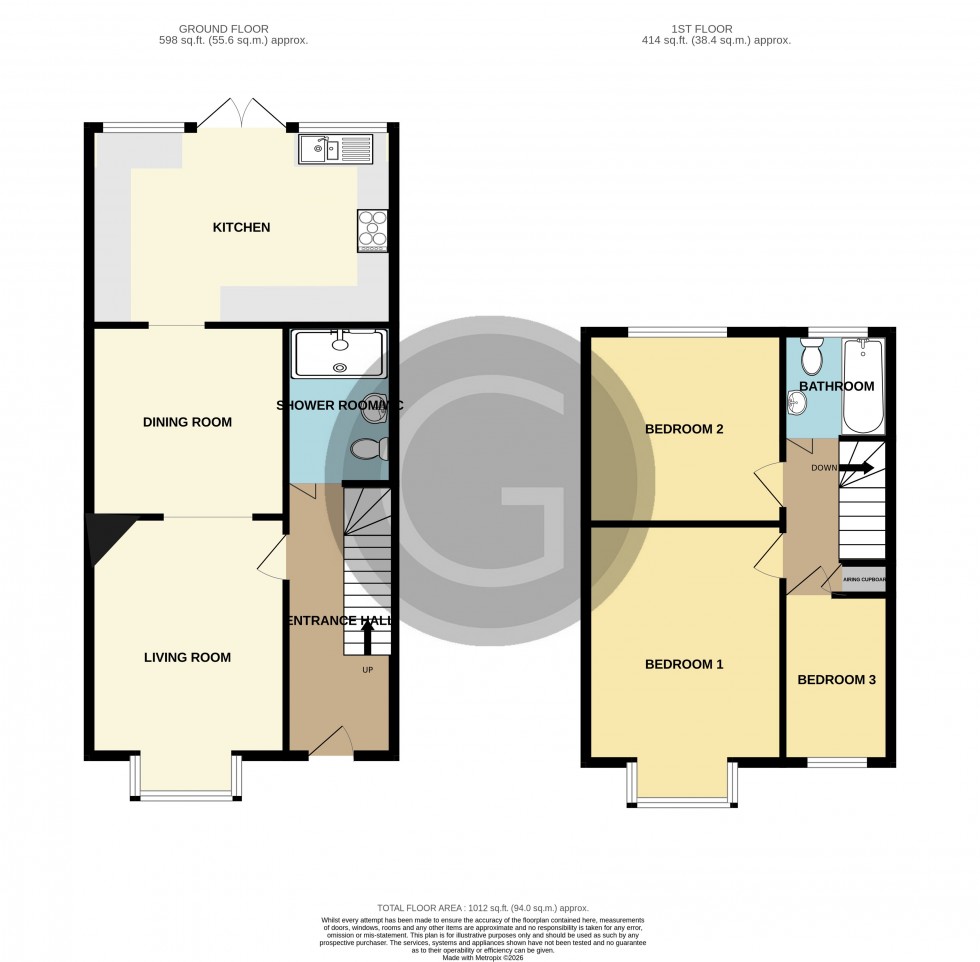 Floorplan for Bexhill Road, St Leonards on Sea, East Sussex