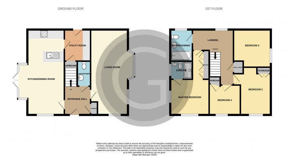 Floorplan for Clervaux Close, Bexhill on Sea, East Sussex