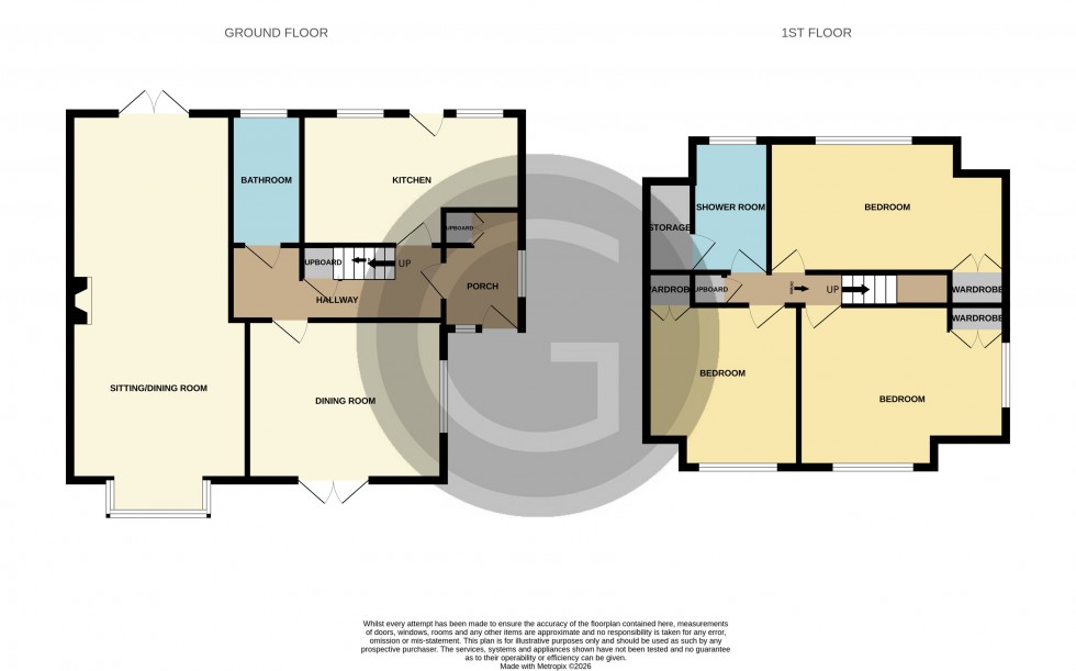 Floorplan for St Margarets Crescent, Bexhill on Sea, East Sussex