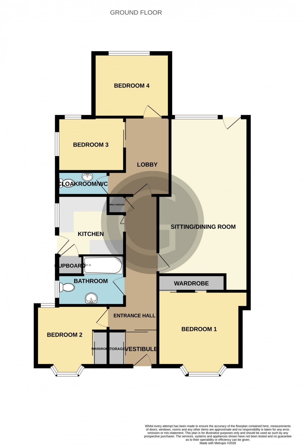 Floorplan for Newlands Avenue, Bexhill on Sea, East Sussex