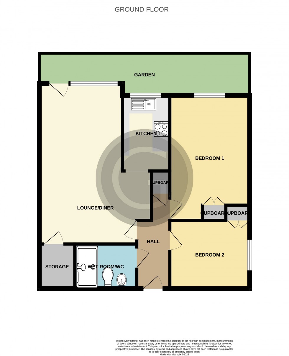 Floorplan for Brookfield Road, Bexhill on Sea, East Sussex
