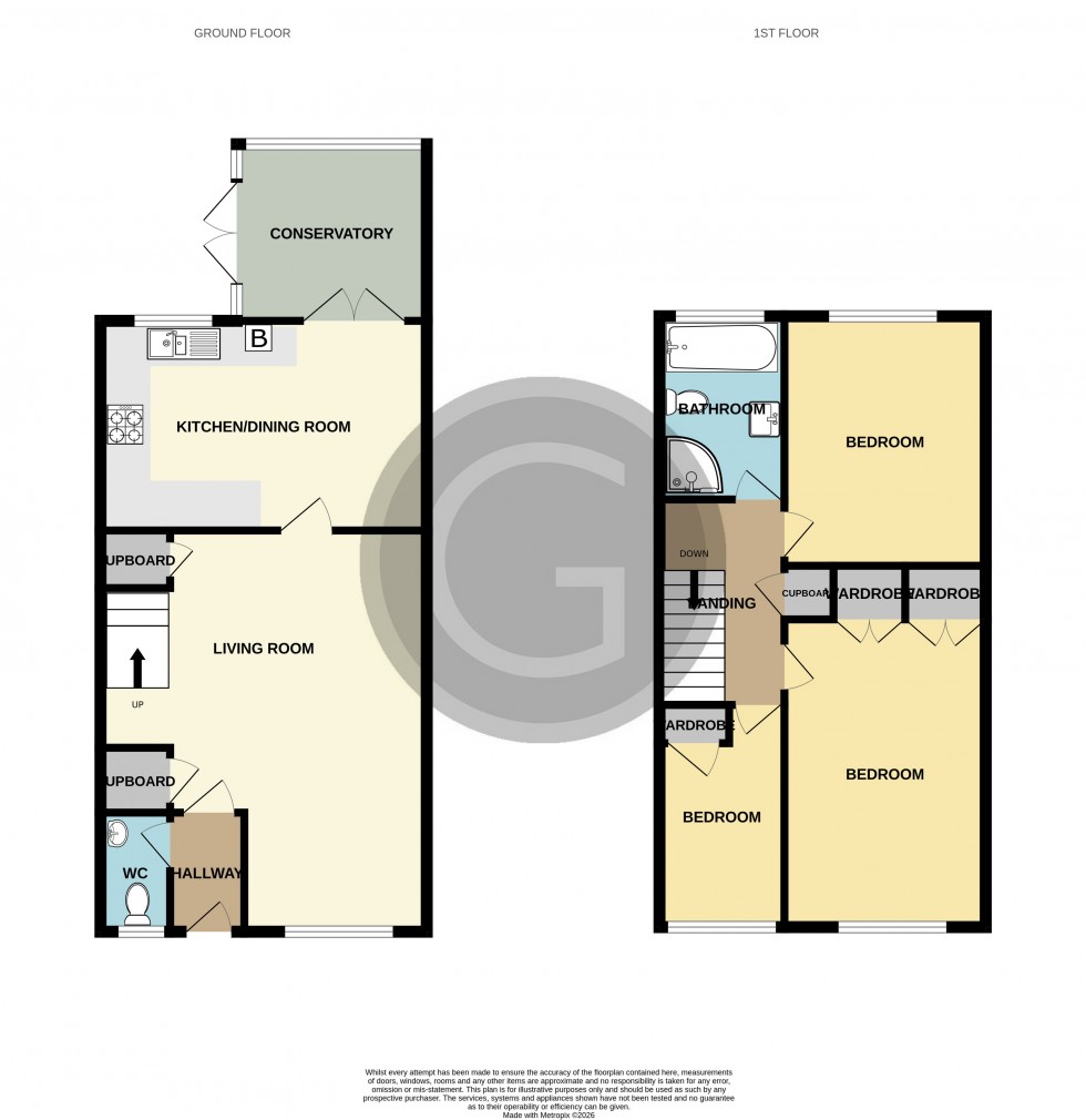 Floorplan for Lynwood Close, St Leonards-on-Sea, East Sussex