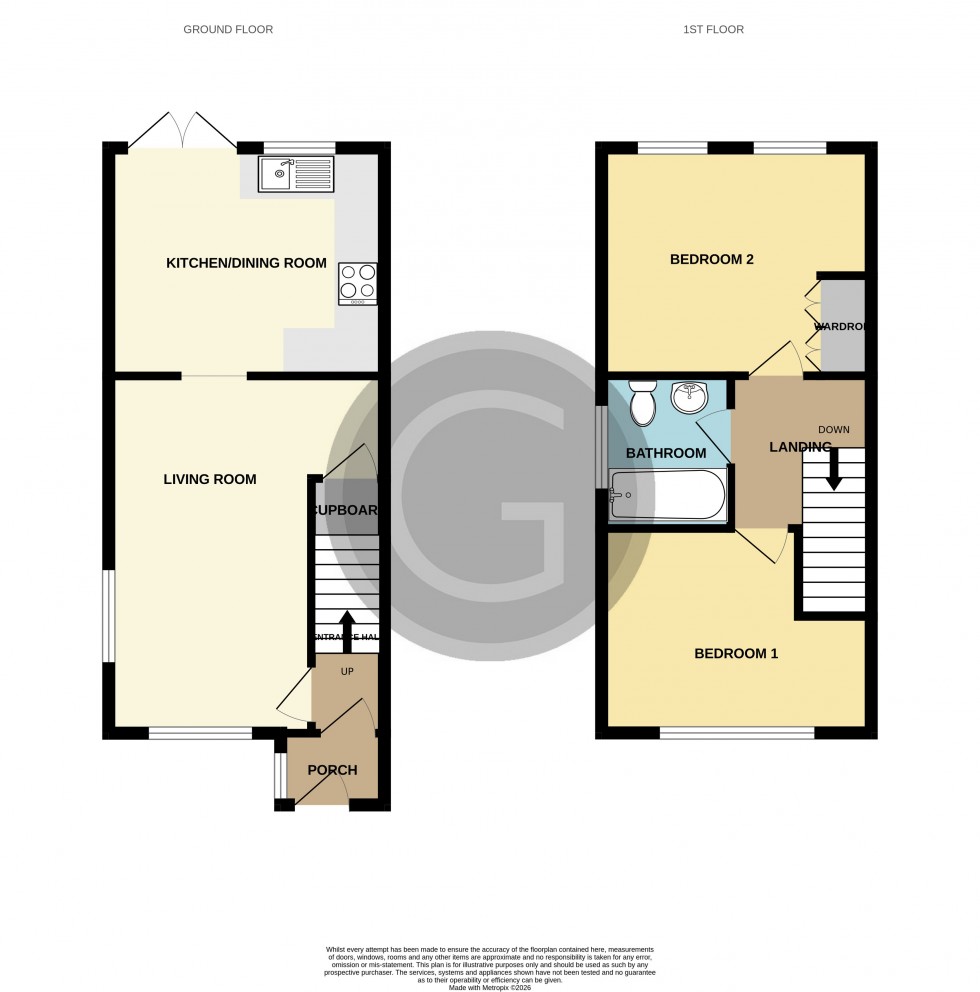 Floorplan for Ashdown Road, Bexhill on Sea, East Sussex