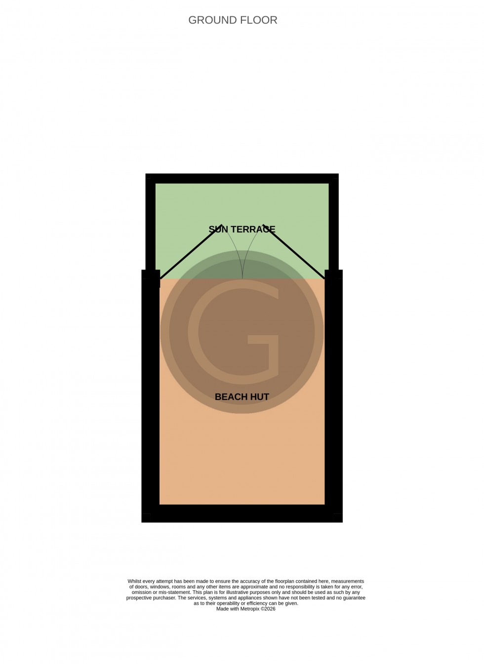 Floorplan for Glyne Gap, Bexhill-on-Sea, East Sussex