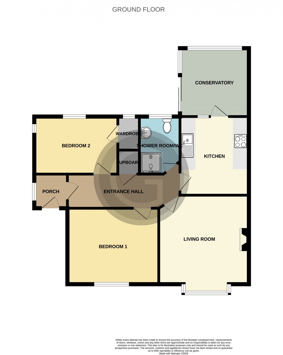 Floorplan for Pembury Grove, Bexhill on Sea, East Sussex