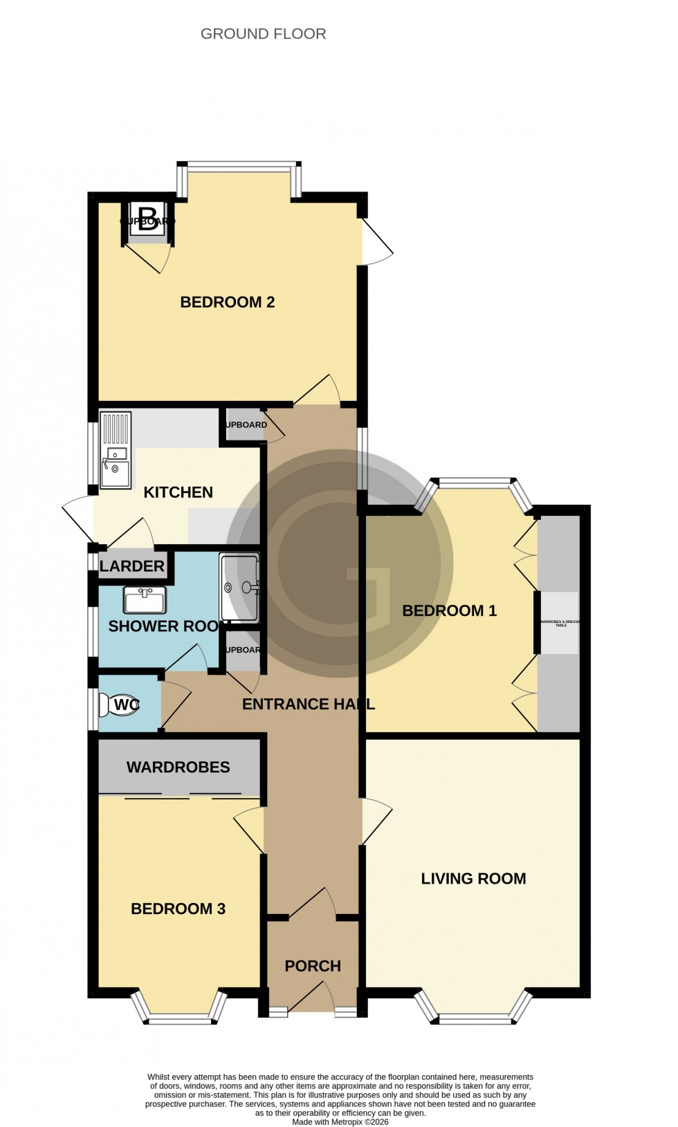 Floorplan for Grangecourt Drive, Bexhill on Sea, East Sussex