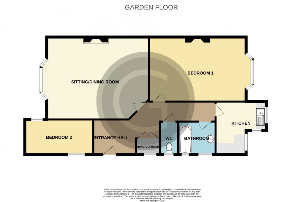 Floorplan for Cantelupe Road, Bexhill on Sea, East Sussex