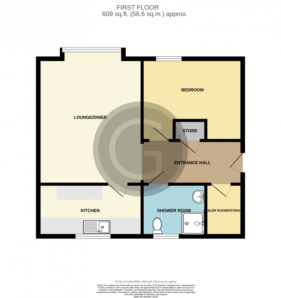 Floorplan for Buckhurst Road, Bexhill on Sea, East Sussex