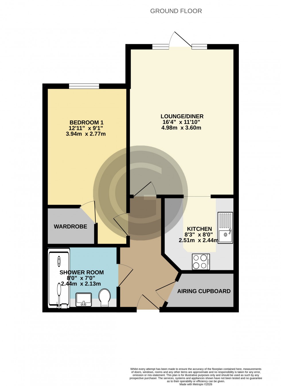 Floorplan for Barnhorn Road, Bexhill-on-Sea, East Sussex