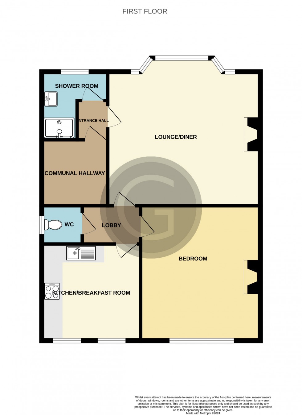 Floorplan for Cantelupe Road, Bexhill on Sea, East Sussex