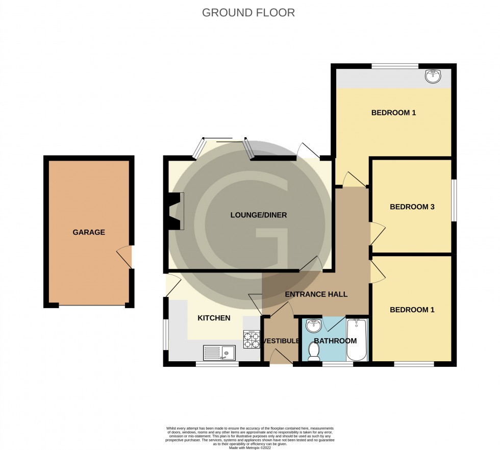 Floorplan for Victoria Avenue, Hastings, East Sussex
