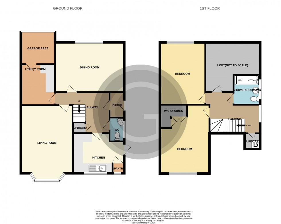 Floorplan for Bushy Croft, Bexhill on Sea, East Sussex