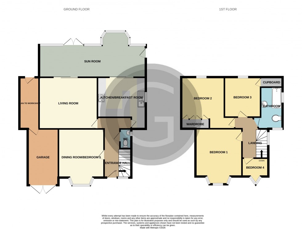 Floorplan for Chantry Avenue, Bexhill on Sea, East Sussex