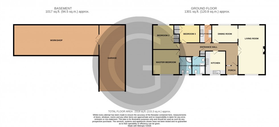 Floorplan for Cranleigh Close, Bexhill on Sea, East Sussex